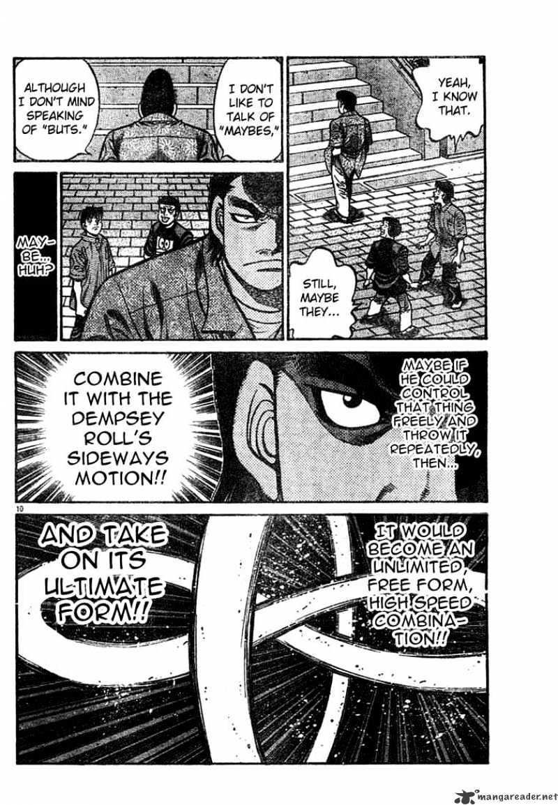 Hajime no Ippo: Fighting Spirit, Chapter 741 image 10